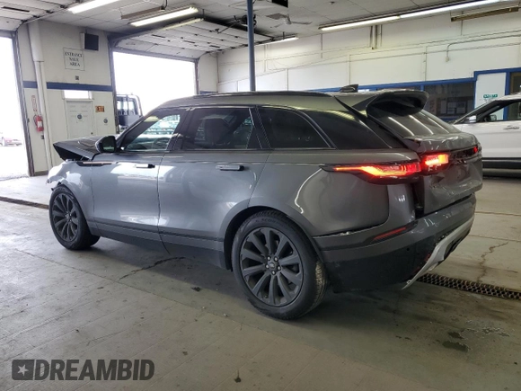 2019 Land Rover Range Rover Velar R-Dynamic SE with VIN SALYL2FV8KA211395, listed as a Copart auction lot 52767055 with 38,478 mi miles and Salvage title. Bid and sale history available at DreamBid. Image 2.