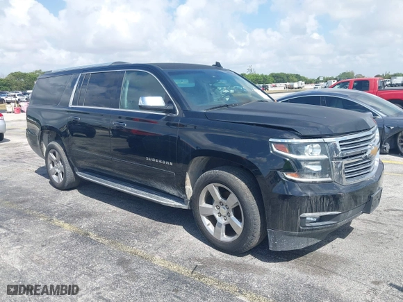 2017 Chevrolet Suburban Premier with VIN 1GNSCJKC4HR127667, listed as a IAAI auction lot 41936945 with 139,006 mi miles. Bid and sale history available at carsss.com. Image 1.