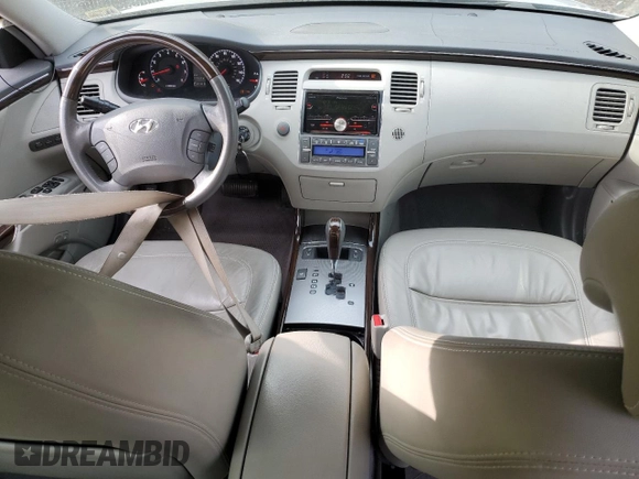 2009 Hyundai Azera Limited with VIN KMHFC46F99A343316, listed as a Copart auction lot 47958075 with 163,668 mi miles and Non Repairable. Bid and sale history available at DreamBid. Image 8.