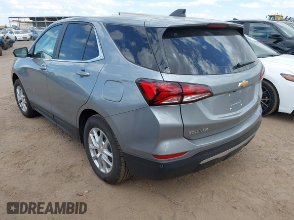 2024 Chevrolet Equinox LT with VIN 3GNAXUEG3RS199409, listed as a IAAI auction lot 42043712 with 25,448 mi miles and . Bid and sale history available at DreamBid. Image 3.