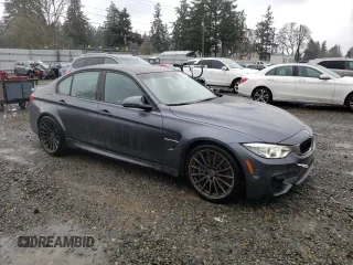 2015 BMW M3 z VIN WBS3C9C52FP803661, wystawiony jako Copart lot #52040625 z przebiegiem 134 562 mil mil oraz Szkoda całkowita • Salvage title. Historia ofert i sprzedaży dostępna na DreamBid. Obrazek 4.