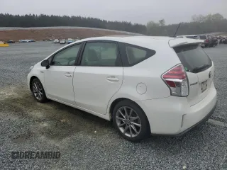 2016 Toyota Prius v Two with VIN JTDZN3EU9GJ048493, listed as a Copart auction lot 50825405 with 56,998 mi miles and Salvage Title. Bid and sale history available at carsss.com. Image 2.