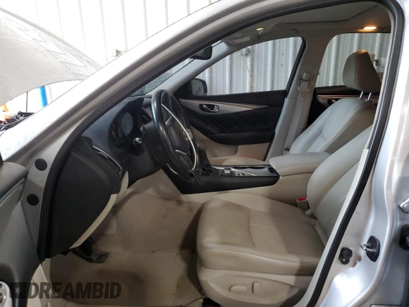 2020 Infiniti Q50 Luxe with VIN JN1EV7AP3LM200611, listed as a Copart auction lot 60059815 with 80,678 mi miles and Salvage title. Bid and sale history available at DreamBid. Image 7.