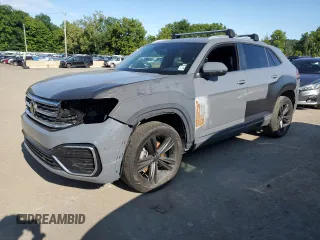 2021 Volkswagen Atlas SE z VIN 1V2RE2CA0MC210920, wystawiony jako Copart lot #68097764 z przebiegiem Nie podano mil oraz Szkoda całkowita • Salvage title. Historia ofert i sprzedaży dostępna na DreamBid. Obrazek 1.