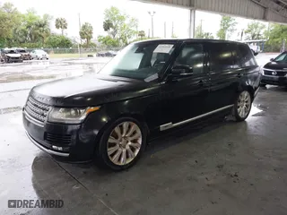 2015 Land Rover Range Rover Supercharged with VIN SALGS3TF4FA214673, listed as a IAAI auction lot 41753240 with 61,450 mi miles. Bid and sale history available at carsss.com. Image 17.