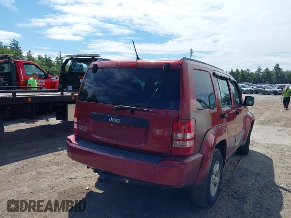 2012 Jeep Liberty Sport with VIN 1C4PJMAK0CW111376, listed as a IAAI auction lot 42571940 with 219,307 mi miles and . Bid and sale history available at DreamBid. Image 4.