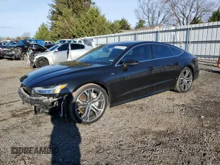 2019 Audi A7 Prestige with VIN WAUV2AF20KN112766, listed as a Copart auction lot 82573274 with 24,295 mi miles and Salvage Title. Bid and sale history available at carsss.com. Image 1.