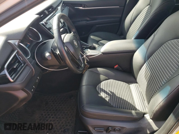 2019 Toyota Camry LE with VIN 4T1B11HK8KU216025, listed as a Copart auction lot 49624205 with 53,071 mi miles and Salvage Title. Bid and sale history available at carsss.com. Image 7.