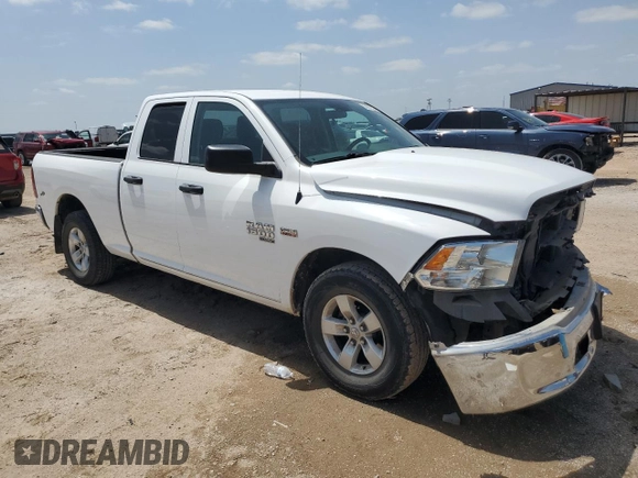2021 Ram 1500 Tradesman z VIN 1C6RR6FT4MS500570, wystawiony jako Copart lot #53802375 z przebiegiem 50 817 mil mil oraz Szkoda całkowita • Salvage title. Historia ofert i sprzedaży dostępna na DreamBid. Obrazek 4.