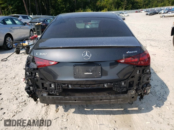 2023 Mercedes-Benz C 300 z VIN W1KAF4HB4PR104518, wystawiony jako Copart lot #71534004 z przebiegiem 32 096 mil mil oraz Szkoda całkowita • Salvage title. Historia ofert i sprzedaży dostępna na DreamBid. Obrazek 6.