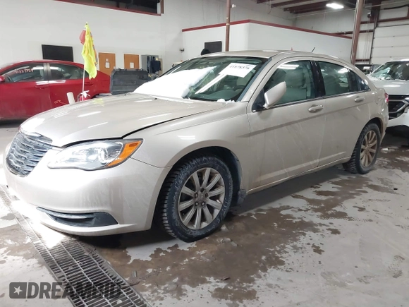 2014 Chrysler 200 Touring with VIN 1C3CCBBB8EN107990, listed as a IAAI auction lot 41878376 with 137,424 mi miles. Bid and sale history available at carsss.com. Image 2.