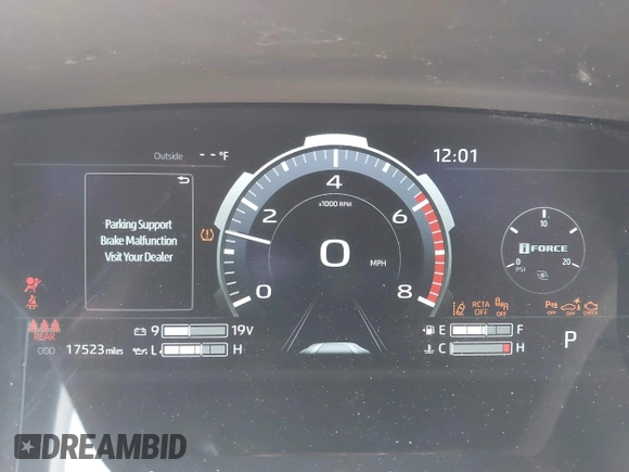 2024 Toyota Tundra 1794 Edition with VIN 5TFMA5DBXRX142402, listed as a IAAI auction lot 42619668 with 17,523 mi miles and . Bid and sale history available at DreamBid. Image 15.