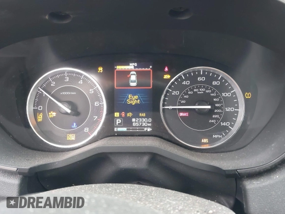 2017 Subaru Impreza Limited with VIN 4S3GKAU60H3612576, listed as a IAAI auction lot 41775738 with 85,730 mi miles and . Bid and sale history available at DreamBid. Image 7.