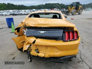 2022 Ford Mustang EcoBoost with VIN 1FA6P8TH6N5146134, listed as a Copart auction lot 55947675 with 60,364 mi miles and Salvage title. Bid and sale history available at DreamBid. Image 6.