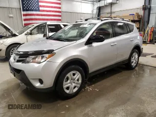 2014 Toyota RAV4 LE with VIN JTMBFREV1ED083714, listed as a Copart auction lot 53285455 with 80,629 mi miles and Clean title. Bid and sale history available at DreamBid. Image 1.