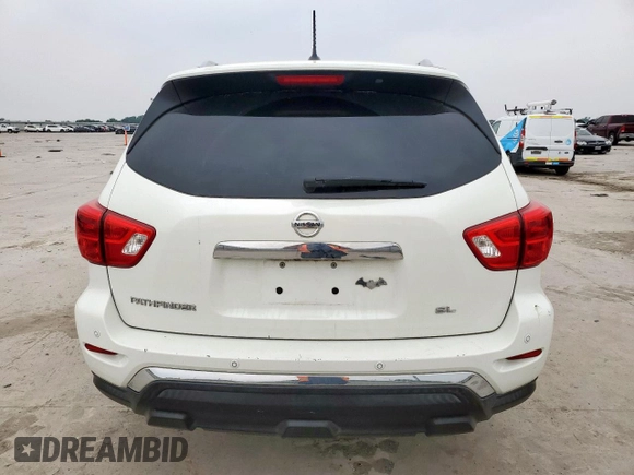 2017 Nissan Pathfinder Platinum с VIN 5N1DR2MN7HC635960, выставлен на аукционе Copart как лот 57490065 с пробегом 106 435 миль миль и Списание • Salvage title. История ставок и продаж доступна на DreamBid. Изображение 6.