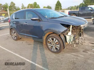 2012 Kia Sportage EX with VIN KNDPC3A27C7304686, listed as a IAAI auction lot 42702213 with Not provided miles and . Bid and sale history available at DreamBid. Image 1.