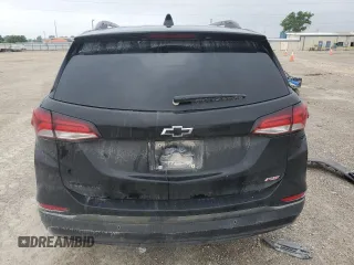 2022 Chevrolet Equinox RS with VIN 2GNAXWEVXN6129005, listed as a Copart auction lot 54504955 with 56,230 mi miles and Salvage title. Bid and sale history available at DreamBid. Image 6.