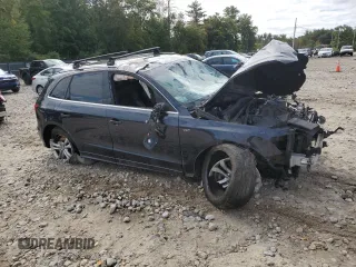 2014 Audi SQ5 Premium Plus with VIN WA1CGAFP3EA037493, listed as a Copart auction lot 73014384 with 0 mi miles and Salvage Title. Bid and sale history available at carsss.com. Image 4.