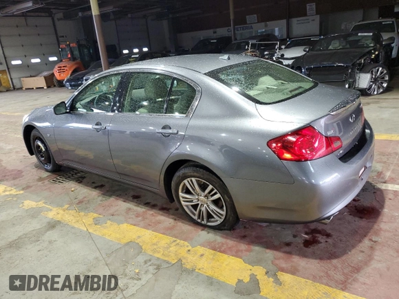 2015 Infiniti Q40 with VIN JN1CV6AR0FM521867, listed as a Copart auction lot 64668144 with 42,905 mi miles and Salvage Title. Bid and sale history available at carsss.com. Image 2.