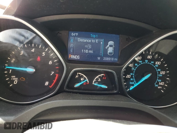 2014 Ford Escape SE with VIN 1FMCU9GX4EUB52092, listed as a Copart auction lot 55320285 with 208,918 mi miles and Clean Title. Bid and sale history available at carsss.com. Image 9.