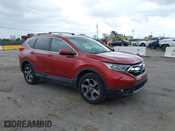 2018 Honda CR-V EX-L with VIN 5J6RW2H84JL021780, listed as a IAAI auction lot 41652489 with 39,217 mi miles. Bid and sale history available at carsss.com. Image 1.