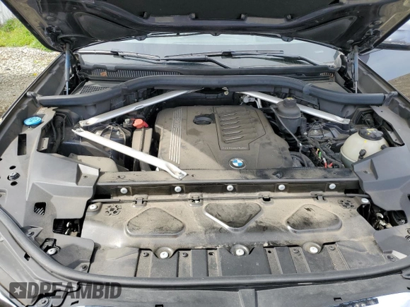 2019 BMW X5 xDrive40i with VIN 5UXCR6C51KLL64358, listed as a Copart auction lot 53716225 with 80,696 mi miles and Salvage title. Bid and sale history available at DreamBid. Image 12.
