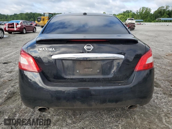 2012 Nissan Maxima SV with VIN 1N4AA5APXCC827555, listed as a Copart auction lot 61351835 with 198,803 mi miles and Salvage title. Bid and sale history available at DreamBid. Image 6.