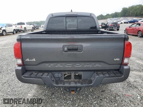 2021 Toyota Tacoma SR with VIN 3TMCZ5AN3MM377922, listed as a Copart auction lot 58915695 with 62,143 mi miles and Salvage title. Bid and sale history available at DreamBid. Image 6.