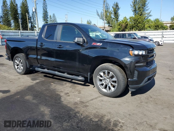2020 Chevrolet Silverado 1500 with VIN 1GCVYEET7LZ175652, listed as a Copart auction lot 87804075 with Not Provided miles and Salvage Title. Bid and sale history available at DreamBid. Image 4.