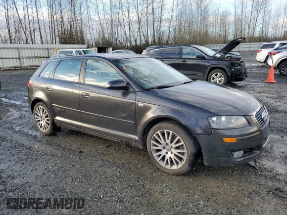 2008 Audi A3 with VIN WAUNF78P18A048589, listed as a Copart auction lot 85781604 with 119,890 mi miles and Clean Title. Bid and sale history available at carsss.com. Image 4.