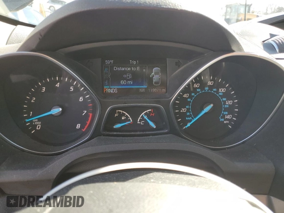 2016 Ford Escape SE with VIN 1FMCU0GX8GUA74351, listed as a Copart auction lot 47134905 with 119,871 mi miles and Clean Title. Bid and sale history available at carsss.com. Image 9.