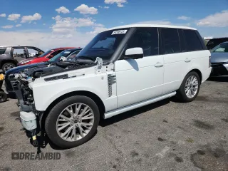 2012 Land Rover Range Rover SC Autobiography с VIN SALMP1E45CA385271, выставлен на аукционе Copart как лот 54558125 с пробегом 93 103 миль миль и Списание • Salvage title. История ставок и продаж доступна на DreamBid. Изображение 1.