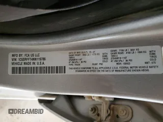 2022 Ram 1500 Big Horn z VIN 1C6SRFFT4NN119786, wystawiony jako Copart lot #52823155 z przebiegiem 26 974 mil mil oraz Szkoda całkowita • Salvage title. Historia ofert i sprzedaży dostępna na DreamBid. Obrazek 12.