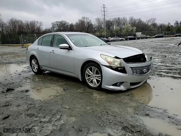 2011 Infiniti G25 Sedan Journey with VIN JN1DV6AP1BM830115, listed as a Copart auction lot 50422865 with 168,509 mi miles and Salvage Title. Bid and sale history available at carsss.com. Image 11.