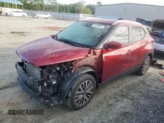 2023 Nissan Kicks SV with VIN 3N1CP5CV5PL539193, listed as a Copart auction lot 55789835 with 36,814 mi miles and Salvage title. Bid and sale history available at DreamBid. Image 1.