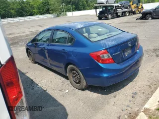 2012 Honda Civic LX с VIN 2HGFB2F51CH515058, выставлен на аукционе Copart как лот 60691465 с пробегом 6 009 миль миль и Чистый • Clean title. История ставок и продаж доступна на DreamBid. Изображение 2.