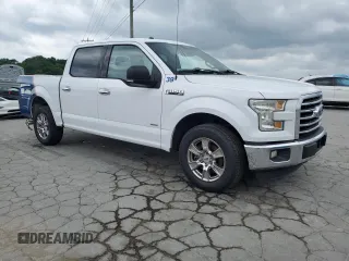 2016 Ford F-150 XL with VIN 1FTEW1CP9GKF08193, listed as a Copart auction lot 57269755 with 167,344 mi miles and Salvage title. Bid and sale history available at DreamBid. Image 4.