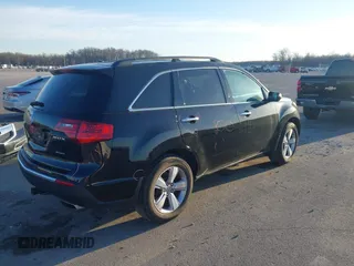 2013 Acura MDX with VIN 2HNYD2H25DH508128, listed as a IAAI auction lot 41822621 with 168,231 mi miles. Bid and sale history available at carsss.com. Image 4.