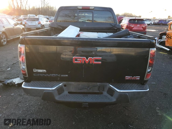 2008 GMC Canyon SLE2 with VIN 1GTDT13E288176387, listed as a Copart auction lot 84187194 with 200,076 mi miles and Salvage Title. Bid and sale history available at carsss.com. Image 6.