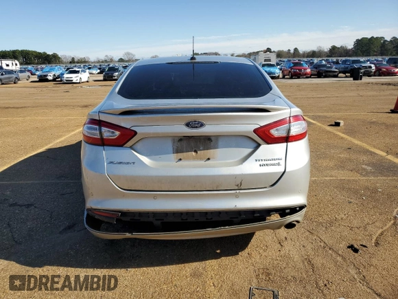 2016 Ford Fusion Titanium Hybrid with VIN 3FA6P0RU2GR114027, listed as a Copart auction lot 85223884 with Not provided miles and Salvage title. Bid and sale history available at DreamBid. Image 6.