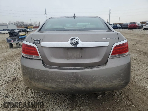 2010 Buick LaCrosse with VIN 1G4GJ5EG1AF210308, listed as a Copart auction lot 44678675 with 132,863 mi miles and Salvage title. Bid and sale history available at DreamBid. Image 6.