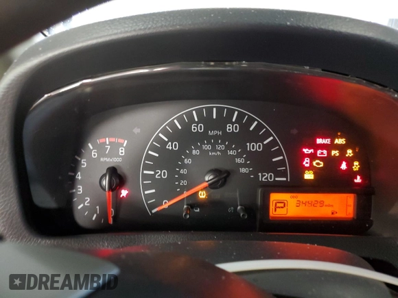 2020 Nissan NV200 S with VIN 3N6CM0KN9LK709367, listed as a Copart auction lot 50824245 with 34,429 mi miles and Salvage title. Bid and sale history available at DreamBid. Image 9.