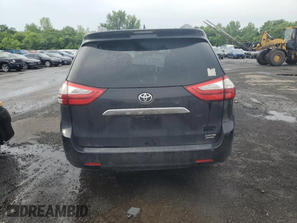 2015 Toyota Sienna Limited with VIN 5TDDK3DC5FS107620, listed as a Copart auction lot 62681205 with 208,070 mi miles and Salvage title. Bid and sale history available at DreamBid. Image 6.