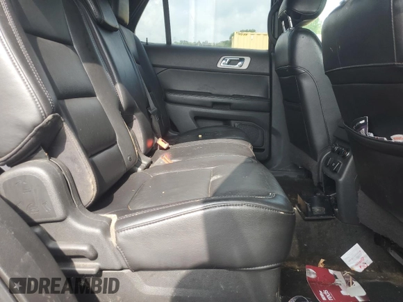 2011 Ford Explorer XLT with VIN 1FMHK8D88BGA34236, listed as a Copart auction lot 61095005 with 148,984 mi miles and Salvage title. Bid and sale history available at DreamBid. Image 11.