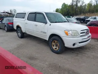 2005 Toyota Tundra SR5 with VIN 5TBDT44195S487358, listed as a IAAI auction lot 42002445 with 106,814 mi miles and . Bid and sale history available at DreamBid. Image 1.