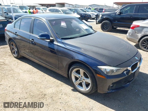 2015 BMW 3 Series 320i with VIN WBA3B1C53FK138310, listed as a IAAI auction lot 41677208 with 57,891 mi miles. Bid and sale history available at carsss.com. Image 1.