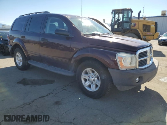 2004 Dodge Durango SXT with VIN 1D4HD38NX4F228182, listed as a Copart auction lot 44379675 with 114,609 mi miles and Salvage title. Bid and sale history available at DreamBid. Image 4.