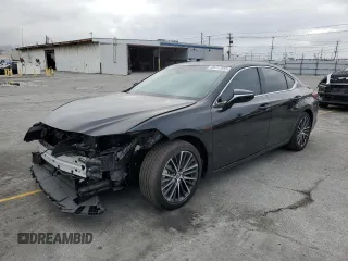 2024 Lexus ES 300h with VIN 58ADA1C16RU048069, listed as a Copart auction lot 49417985 with 19,683 mi miles and Salvage title. Bid and sale history available at DreamBid. Image 1.