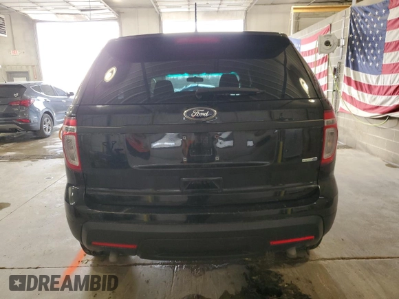 2013 Ford Utility Police Interceptor with VIN 1FM5K8AR0DGA99908, listed as a Copart auction lot 85227214 with 173,962 mi miles and Salvage Title. Bid and sale history available at carsss.com. Image 6.